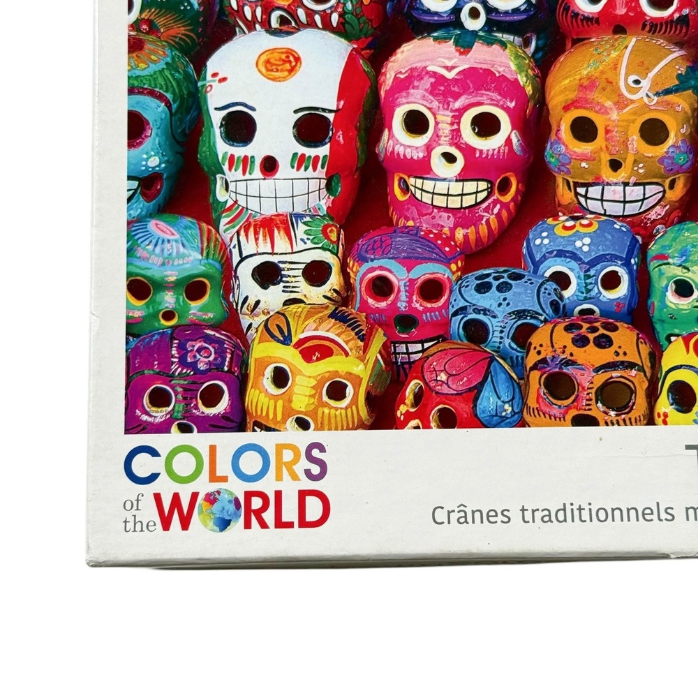 Eurographics Colors Of The World Traditional Mexican Skulls 1000 Pieces Puzzle - Picture 4 of 9